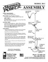Shower Power English Assembly Sheet