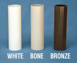 White, Bone and Bronze colors