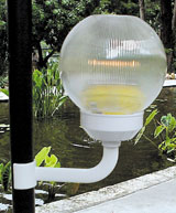White Citronella Clip-on Lamp